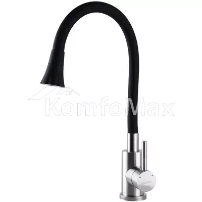 Змішувач для кухні Globus Lux ALPEN SBT1-203SA-B01, чорний