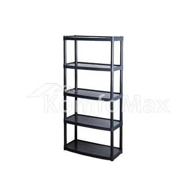 Стелаж універсальний пластиковий на 5 секцій граніт