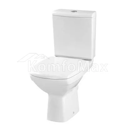 Унітаз-компакт Cersanit 516 CARINA NEW CLEAN ON 011 3/5 з кришкою дюропласт ліфт