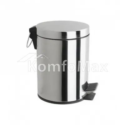 Відро для сміття з педаллю Frap F702 5л. хром
