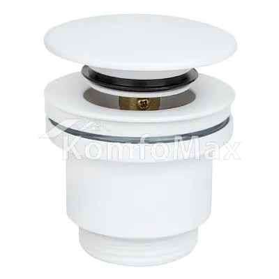 Донний клапан ITAL ITF 1083-WG 1 1/4 білий глянець