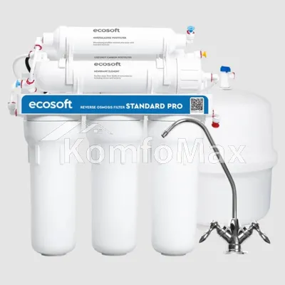 Фільтр зворотного осмосу Ecosoft Standard MO650MECOSTD з мінералізатором