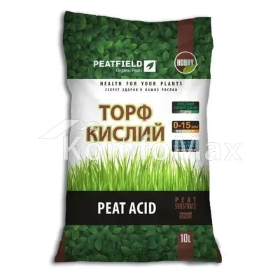 Субстрат торф’яний PEATFIELD кислий 10л.