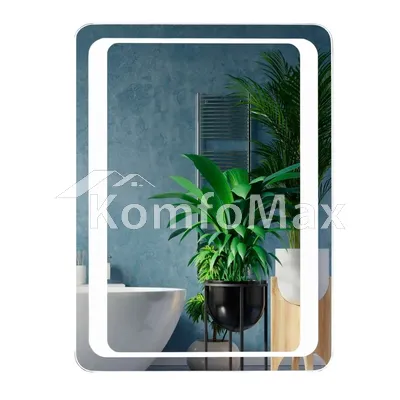 Дзеркало LED UNIO MRR-04 SQR-RA- 600x800 mm. FL