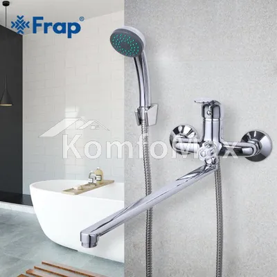 Змішувач для ванни Frap F2236, латунь хром