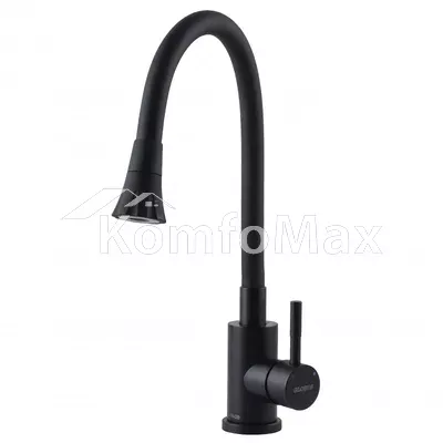 Змішувач для кухні Globus Lux ALPEN SBT1-203SA-BB-B01, чорний