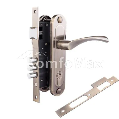 Комплект замка Avers 1523/60- AB бронза