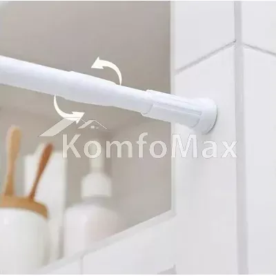 Карниз для ванної Feniks 140-260см. білий