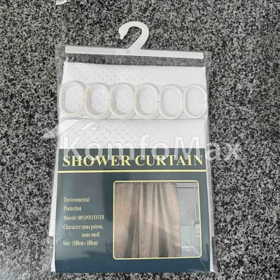 Шторка для ванної Shower curtain 180х180см білий