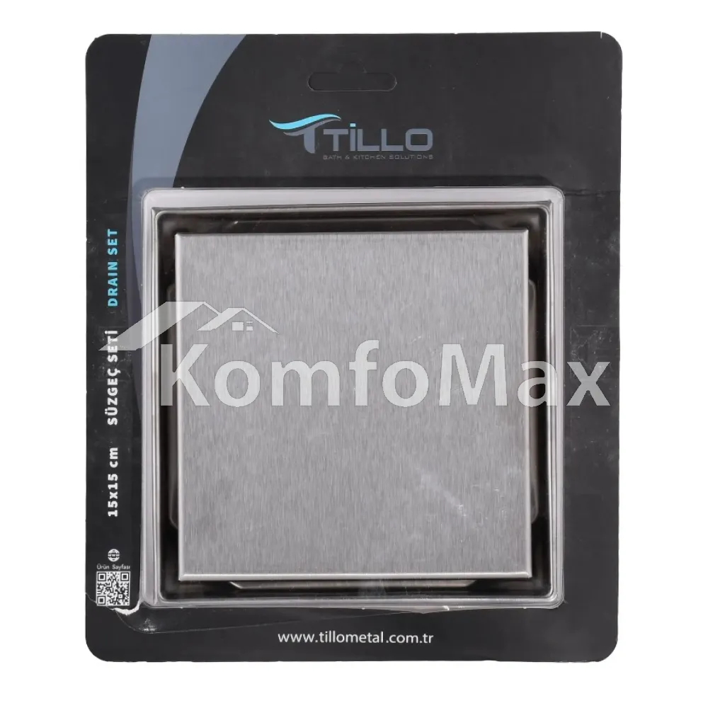 Трап для душу TILLO TM131-15 15х15см  - фото 1
