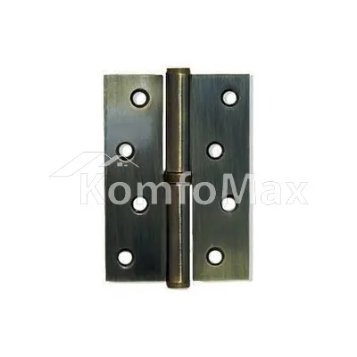 Петля APECS 100/75-B R права AB бронза