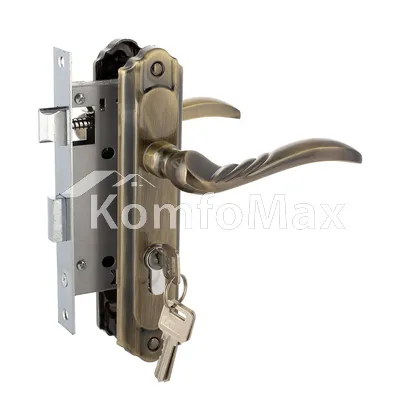 Комплект замка FZB 15-190 58 AB бронза
