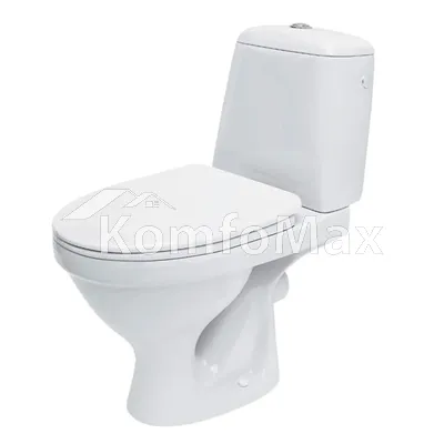 Унітаз-компакт Cersanit 802 ЕKO SIMPLEON 010 3/6л. з кришкою поліпропілен