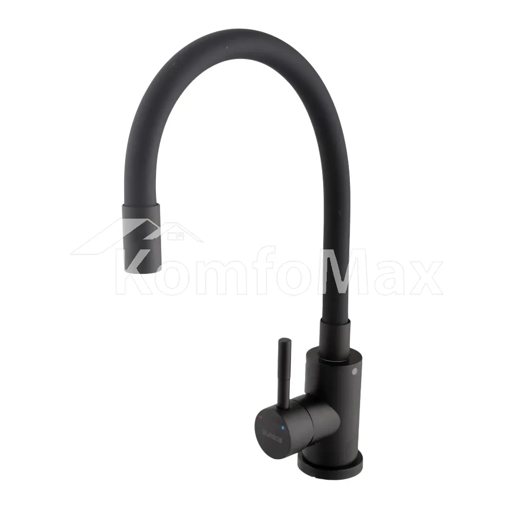 Змішувач для кухні Globus Lux ALPEN SBT1-203 SB-BB, чорний 