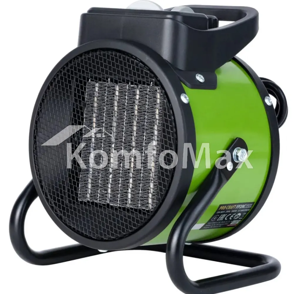 Тепловентилятор керамічний Procraft FP20C 2000Вт 