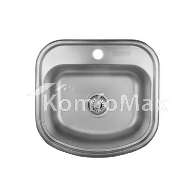 Мийка кухонна врізна Wezer 4947 0,8мм. 490х470х180мм. Decor