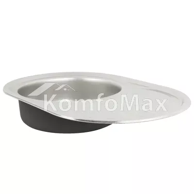 Мийка кухонна врізна VENTA VM7756D 0.6мм 770х550мм decor