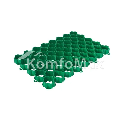 Газонна решітка Алеана 60x40х3,5см зелена