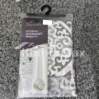 Шторка для ванної Dariana XRQ-RP-089 180х180см