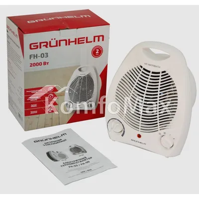 Тепловентилятор GRUNHELM FH-03 2000Вт