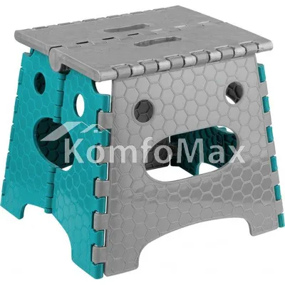 Стілець розкладний EcoFabric CL-006, 31х31х26,9см. бірюзовий