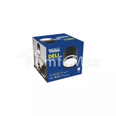 Накладний точковий світильник Violux DELI GX53 340102 чорний