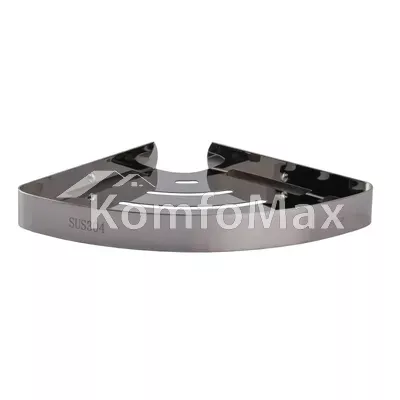 Полиця кутова Globus Lux SS 1199 нержавіюча сталь